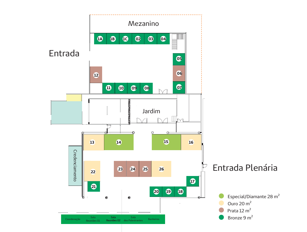 Planta do Evento